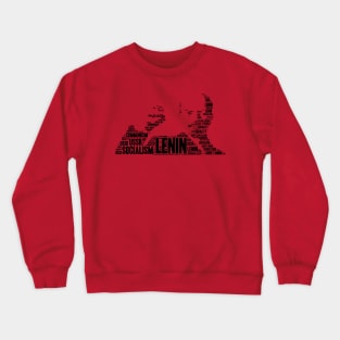 Lenin word cloud Crewneck Sweatshirt